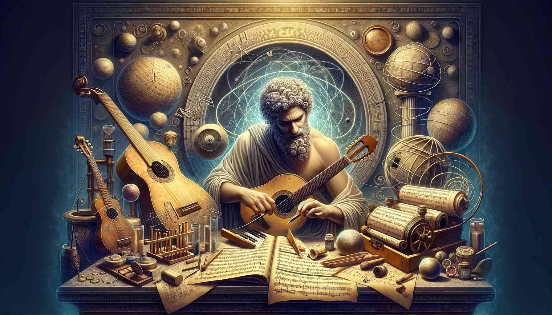 Pitágoras e as proporções das cordas